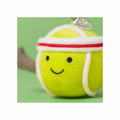 Jellycat Amuseables Sports Tennis Bag Charm New Zealand | XJPUE2547